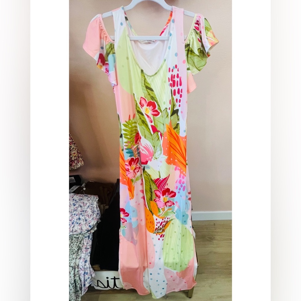 Colorful Floral Dress